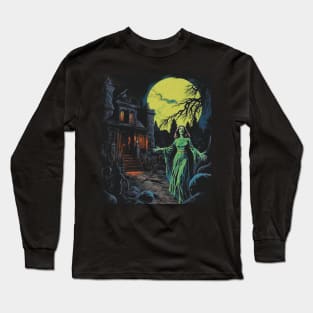 welcome to the haunted house Long Sleeve T-Shirt